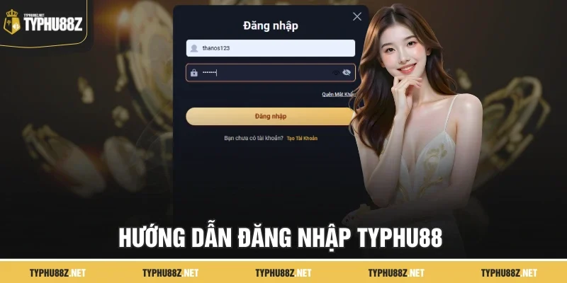 Hướng dẫn đăng nhập Typhu88 