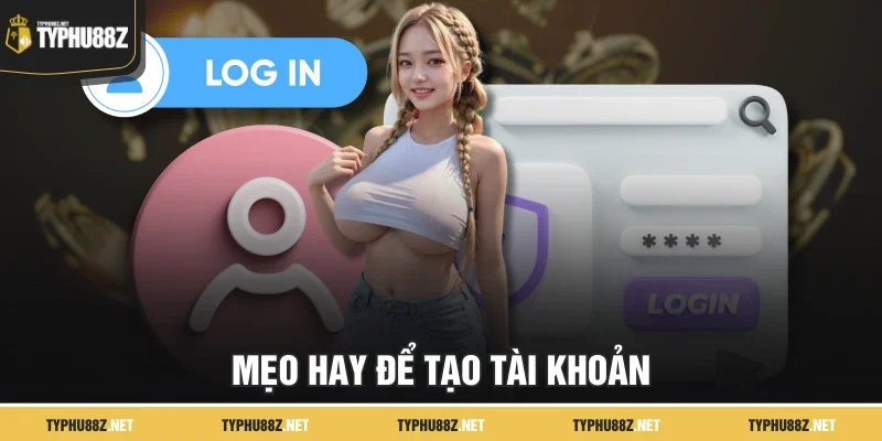 Mẹo hay để tạo tài khoản